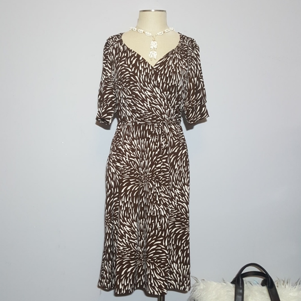 Merona fit & flare dress. Large.